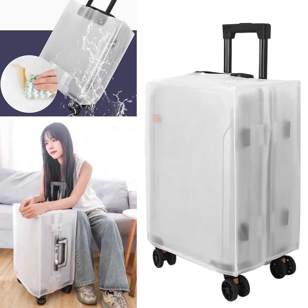 Waterproof Suitcase Cover Protector - Yeni Buzlu Valiz Koruyucu Kılıfı Toz