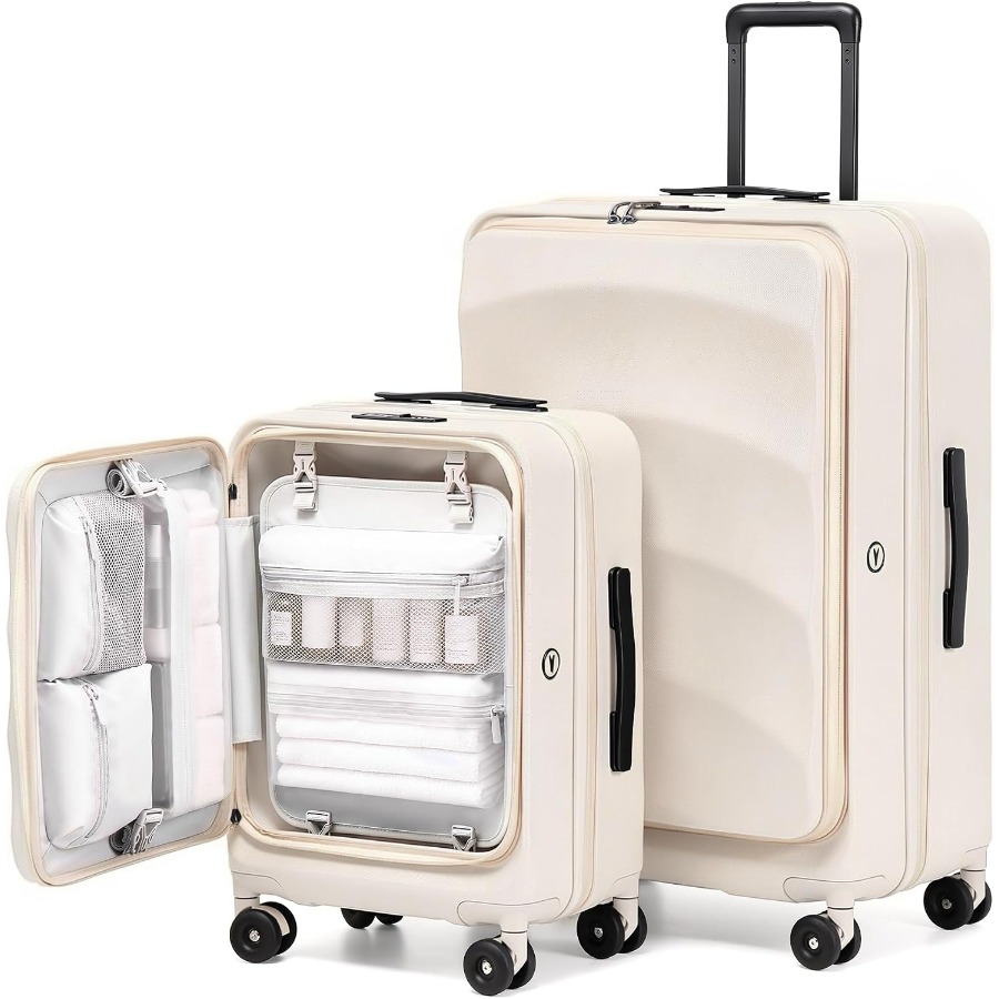 Expandable Hard Shell Luggage Set - Üstten Açılabilen Genişletilebilir Bavul Seti 2