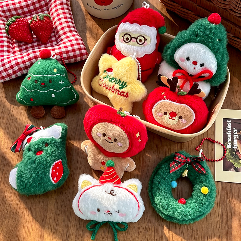 9 adet/set Noel temalı peluş a - Backpacks incelemesi ve fiyatı