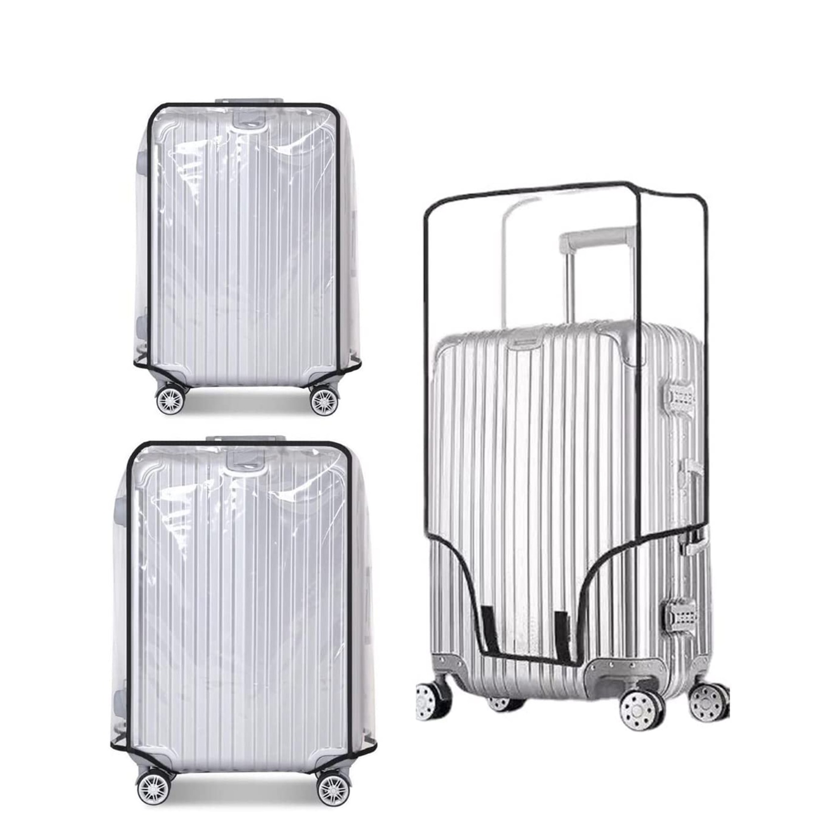 Yeni, Tamamen Şeffaf, Su Geçir - Waterproof Suitcase Cover Protector incelemesi ve fiyatı