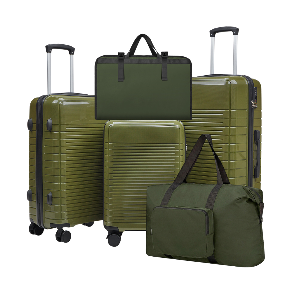 5 Parçalı PP Sert Kabuklu Vali - Foldable Rolling Luggage Bag incelemesi ve fiyatı