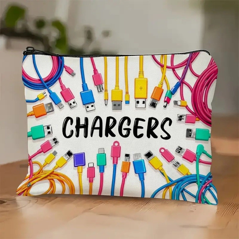 Yeni Kanvas Şarj Cihazı Saklam - Cosmetic Bags incelemesi ve fiyatı