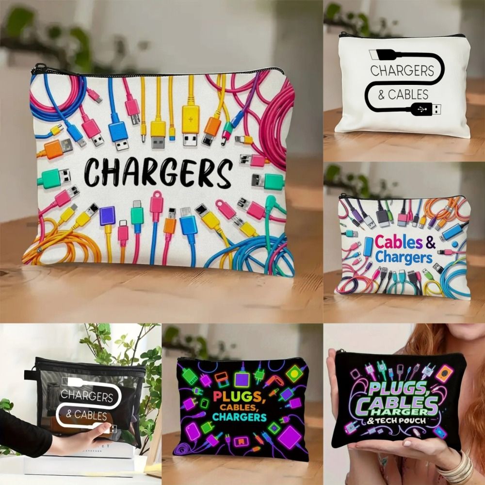 Yeni Kanvas Şarj Cihazı Saklam - Cosmetic Bags incelemesi ve fiyatı